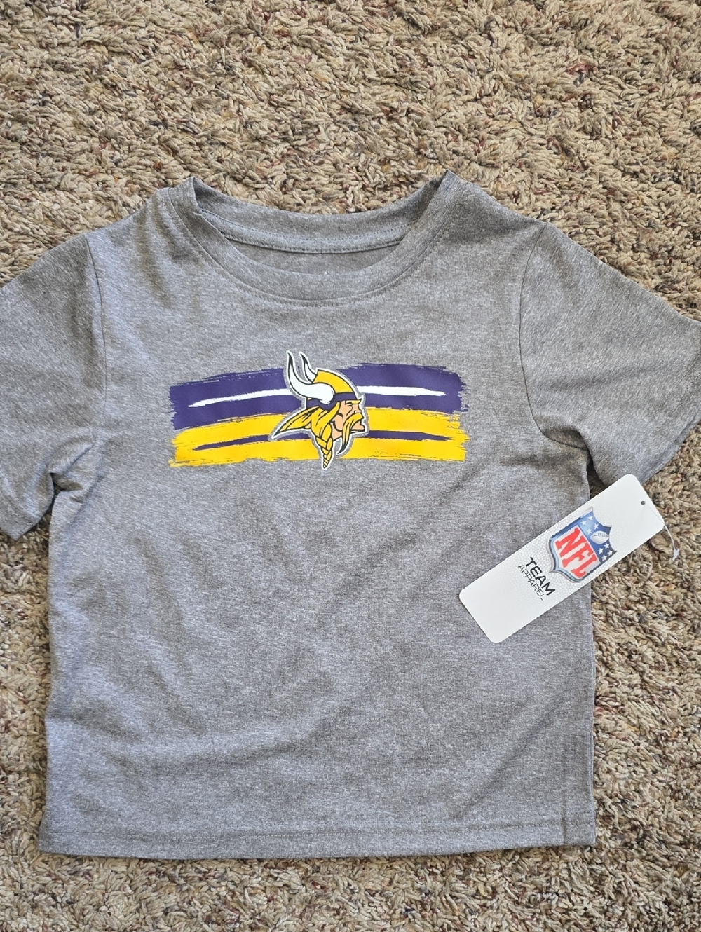Minnesota Vikings Kids Tshirt Size 2T & 3T